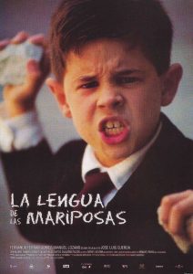 Poster for the movie "La lengua de las mariposas"