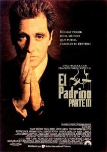 Poster for the movie "El Padrino. Parte III"