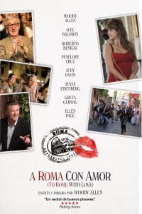 Poster for the movie "A Roma con amor"