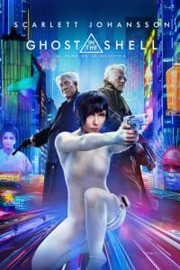 Poster for the movie "Ghost in the Shell: El alma de la máquina"