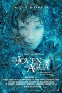 Poster for the movie "La joven del agua"
