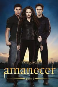 Poster for the movie "La saga Crepúsculo:  Amanecer - Parte 2"