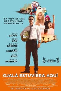 Poster for the movie "Ojalá estuviera aquí"