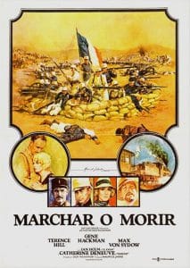 Poster for the movie "Marchar o morir"