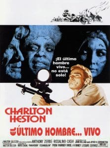 Poster for the movie "El último hombre... vivo"