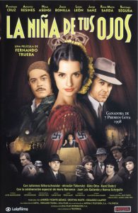 Poster for the movie "La niña de tus ojos"
