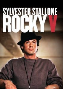 Poster for the movie "Rocky V"