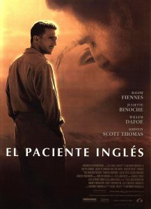 Poster for the movie "El paciente inglés"