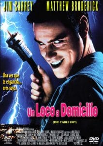 Poster for the movie "Un loco a domicilio"