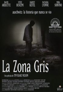 Poster for the movie "La zona gris"