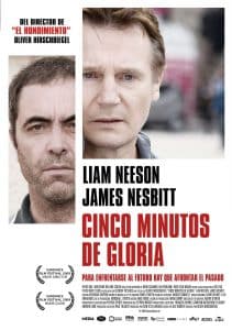 Poster for the movie "Cinco minutos de gloria"