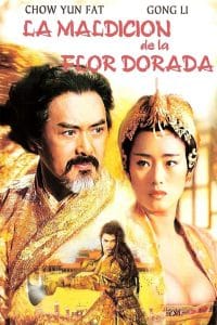 Poster for the movie "La maldición de la flor dorada"