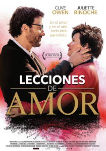 Poster for the movie "Lecciones de amor"