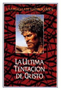 Poster for the movie "La última tentación de Cristo"