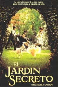 Poster for the movie "El jardín secreto"