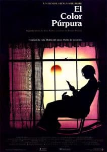 Poster for the movie "El color púrpura"