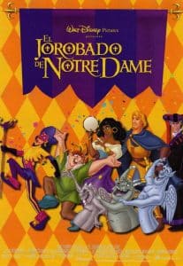 Poster for the movie "El jorobado de Notre Dame"