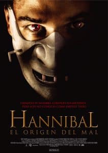 Poster for the movie "Hannibal, el origen del mal"