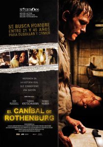 Poster for the movie "El caníbal de Rotemburg"
