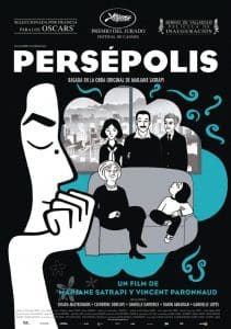 Poster for the movie "Persépolis"