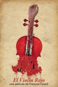 Poster for the movie "El violín rojo"