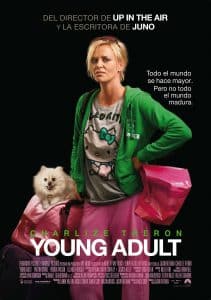 Poster for the movie "Young adult"