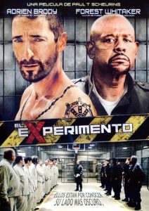 Poster for the movie "El experimento"
