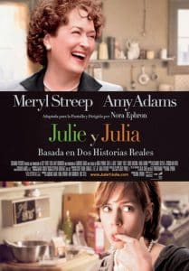 Poster for the movie "Julie y Julia"