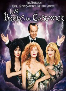 Poster for the movie "Las brujas de Eastwick"