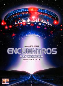 Poster for the movie "Encuentros en la tercera fase"