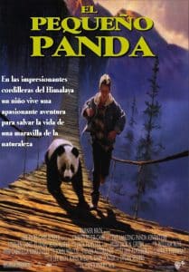 Poster for the movie "El pequeño panda"