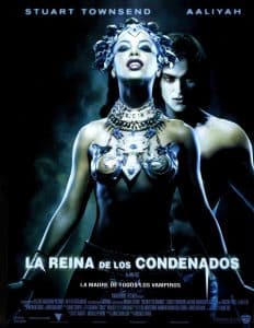 Poster for the movie "La reina de los condenados"