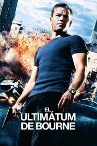Poster for the movie "El ultimátum de Bourne"
