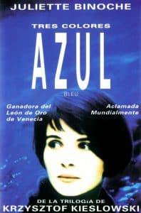 Poster for the movie "Tres colores: Azul"