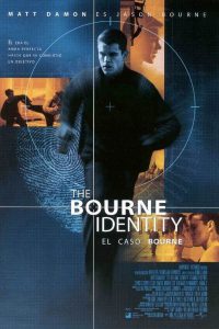 Poster for the movie "The Bourne Identity: El caso Bourne"