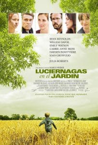 Poster for the movie "Luciérnagas en el jardín"