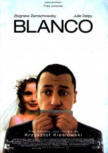 Poster for the movie "Tres colores: Blanco"
