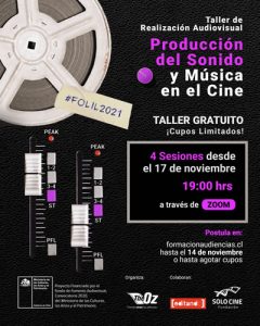 Taller: Producción del Sonido y Música en el Cine
